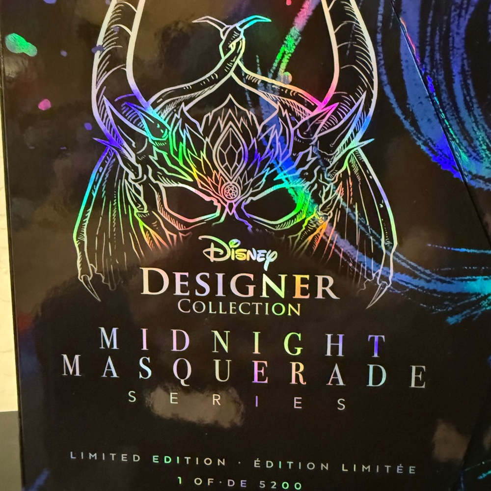 Disney Collections Midnight Masquerade Maleficent doll